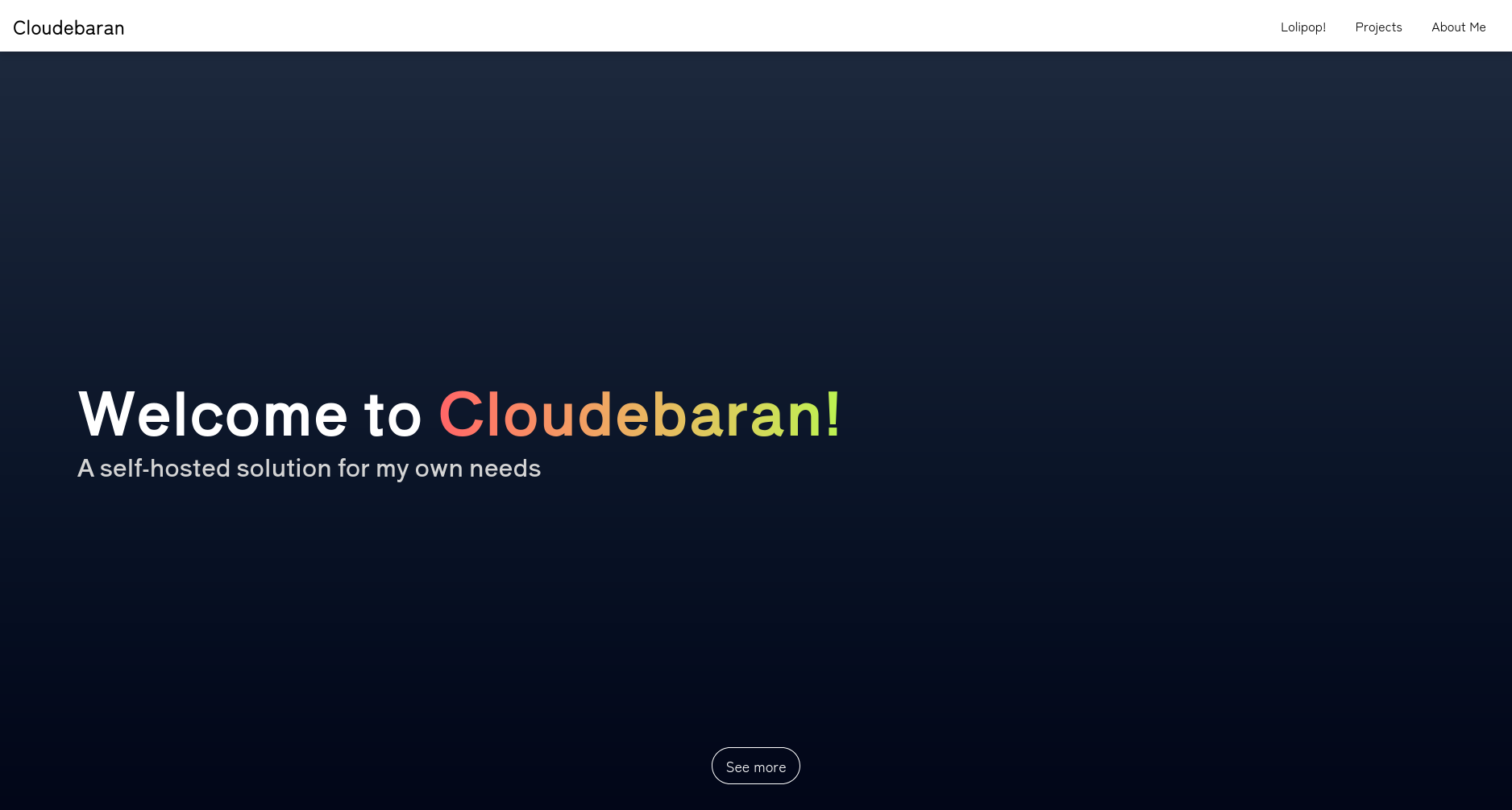 Lolipop homepage